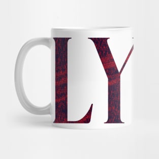 Lync - Simple Typography Style Mug